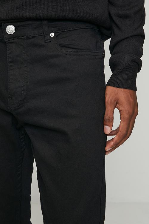 Denim Skinny Fit Jean Reg Length - Black