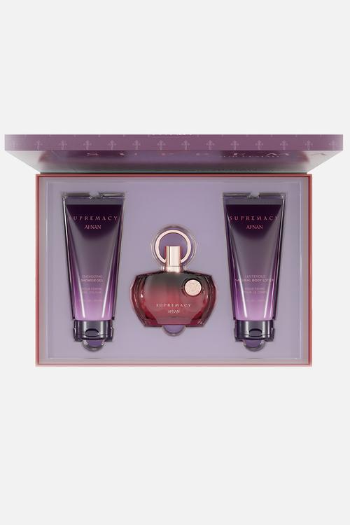 Afnan Supremacy Purple 3 Piece Gift Set Edp - 100ml
