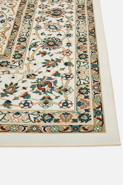 Matteo printed rug - Antique Wheat