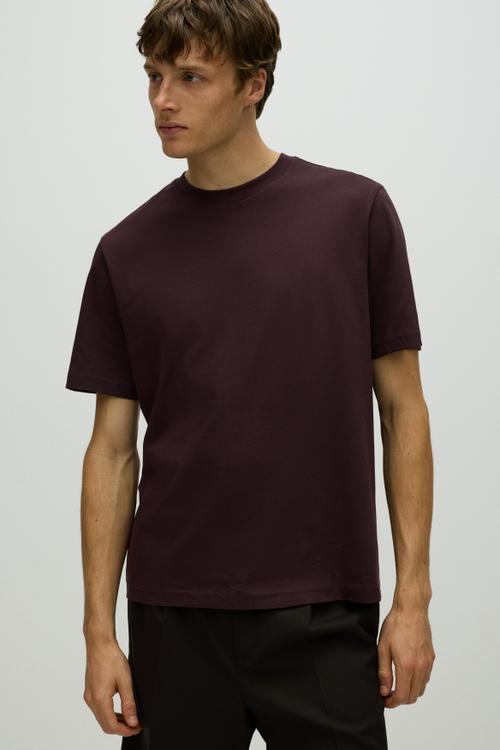 Regular fit T-shirt - plum