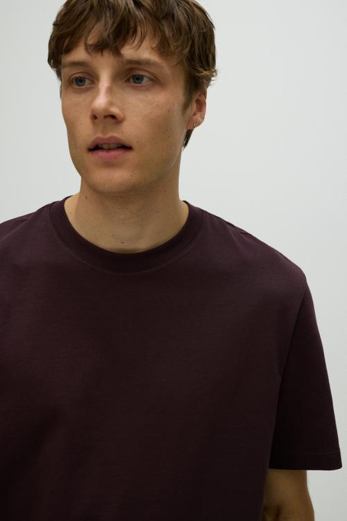 Regular fit T-shirt - plum