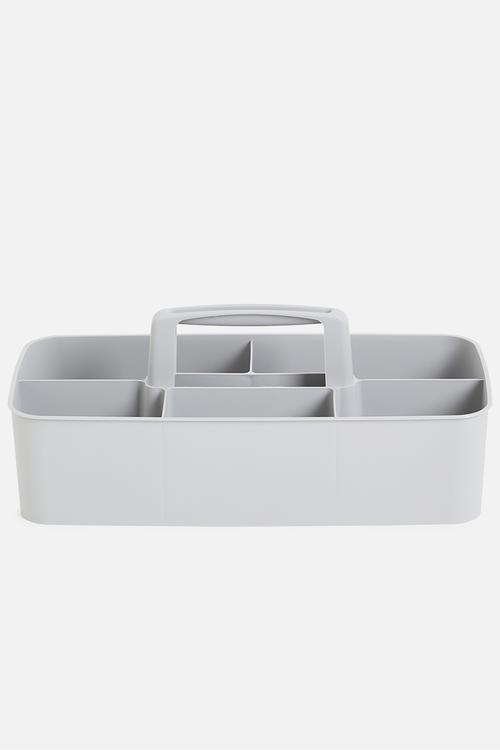 Stackable Compartment Box - Grey