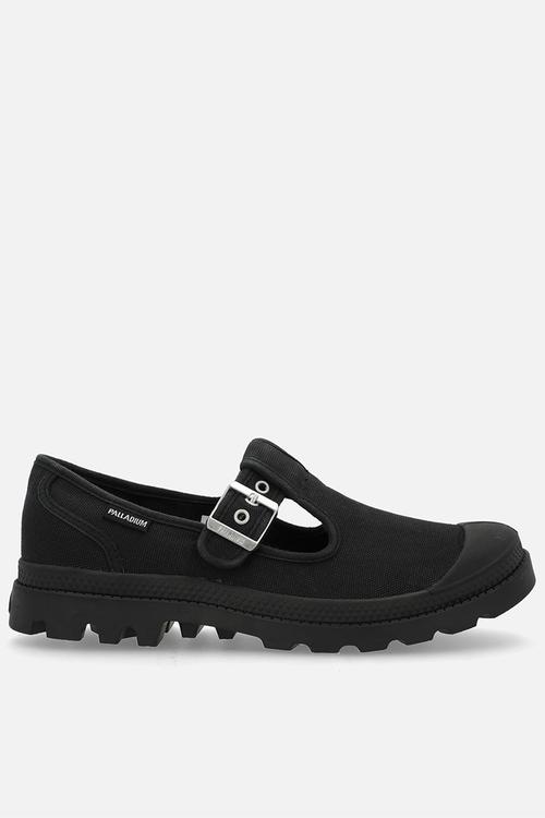 Pampa mary-jane washed - black