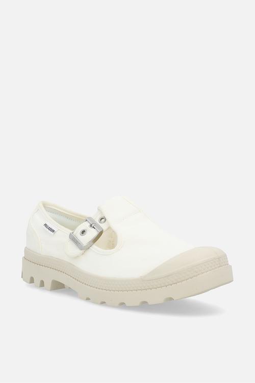 Pampa mary-jane washed - soft white