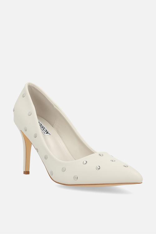 Oakley court heel - off white