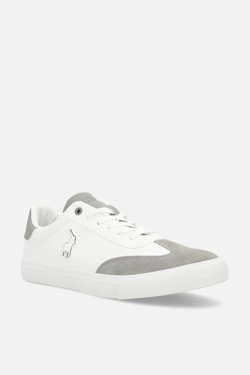 Rubberized Sneaker - White