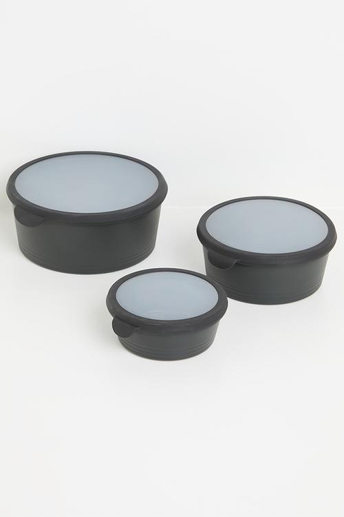 Storage Box Set 3 Pieces - Black