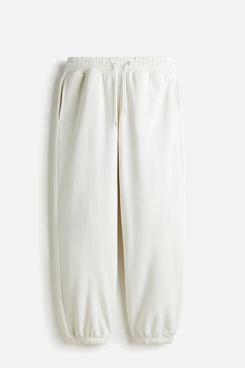 Relaxed fit sweatpants - white