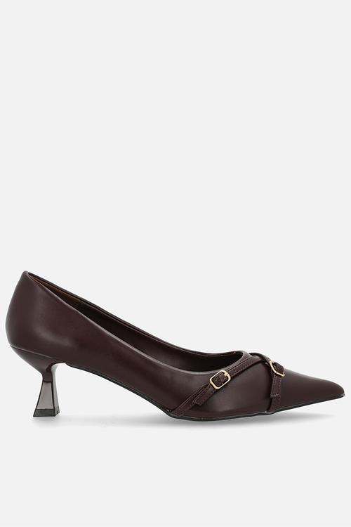 Octavia court heel - brown
