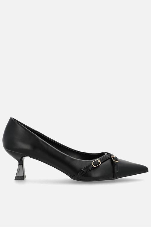 Octavia court heel - black