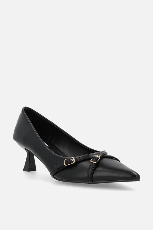 Octavia court heel - black