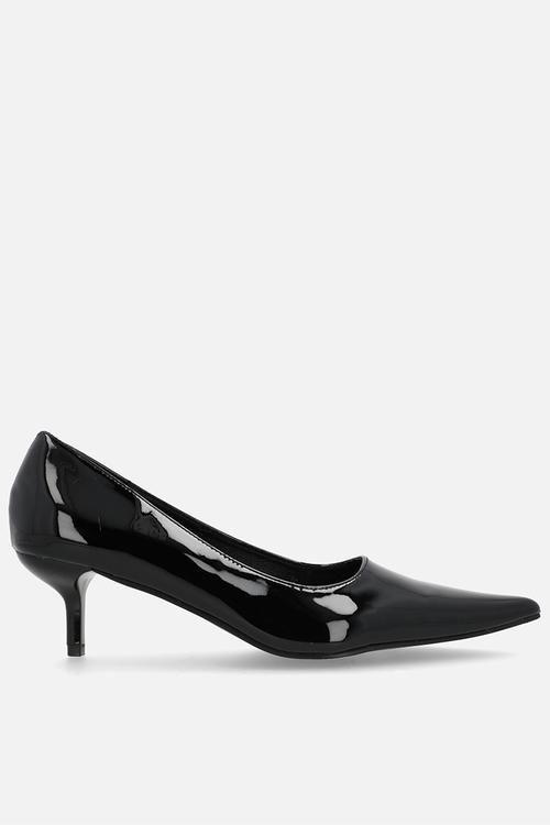 Oceana court heel - black