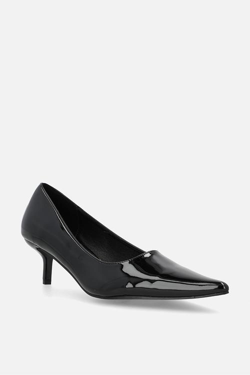 Oceana court heel - black