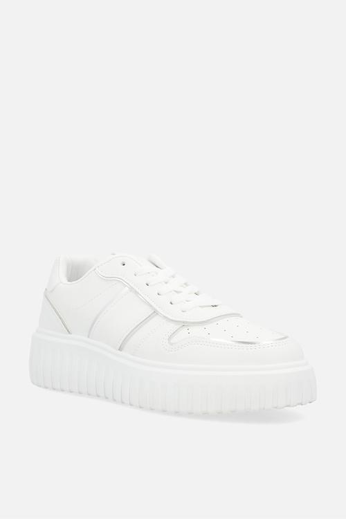 Myra sneaker - white & silver