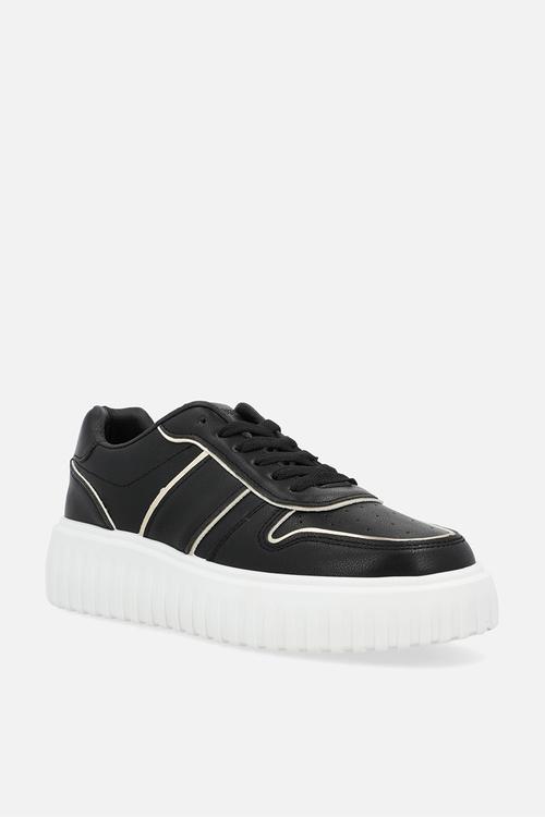 Myra sneaker - black & gold