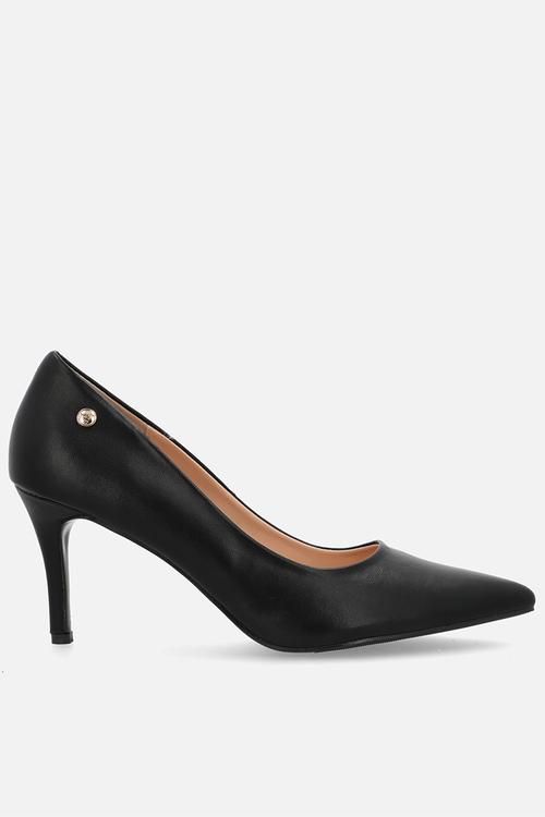 Pump heel - black