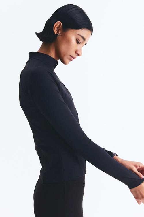 Sports jacket with shapemove™ - black