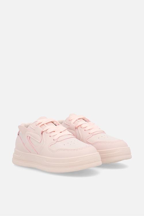 Flat-soled sneakers - pink
