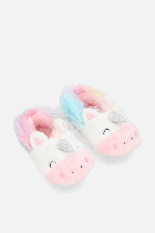Unicorn slippers - multi