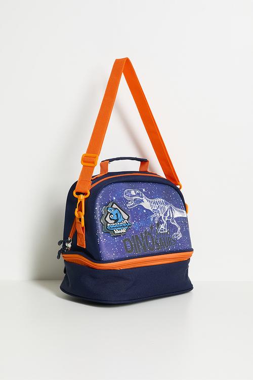 Dinosaur lunch bag - navy 