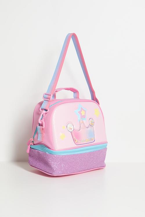 Crown lunch bag - pink