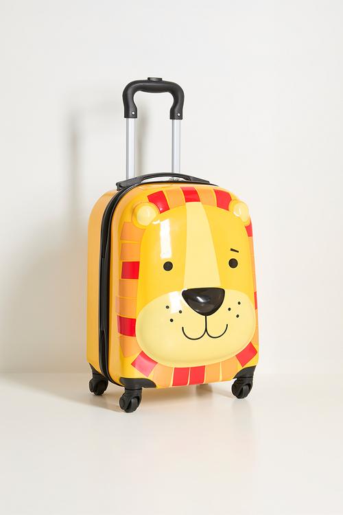 Lion trolley bag - orange