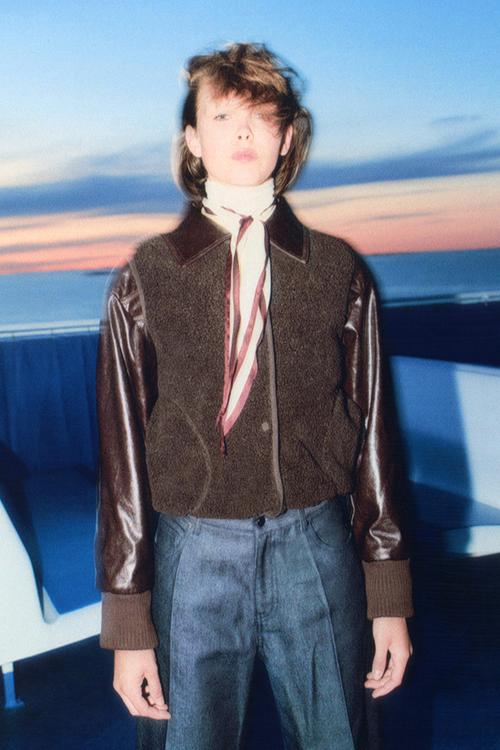 Teddy gilet - dark brown