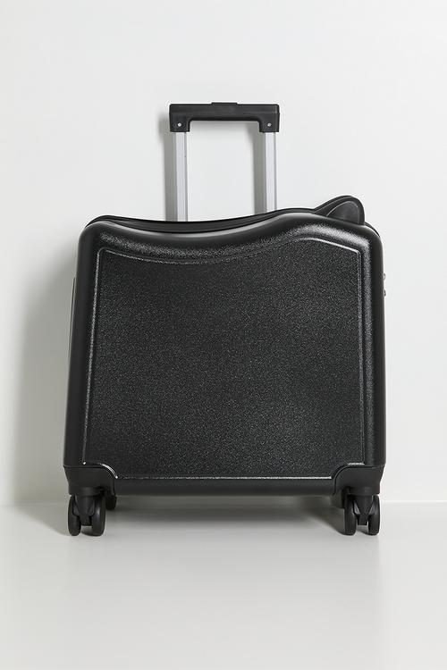 Ride on trolley bag - black