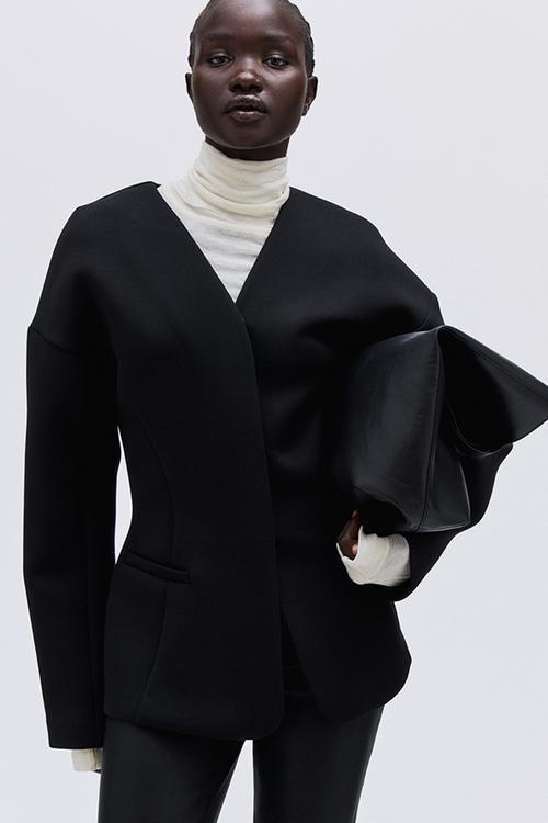 Scuba blazer - black
