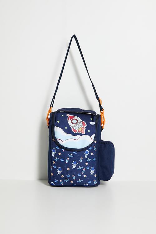 Astro lunch bag - navy/multi