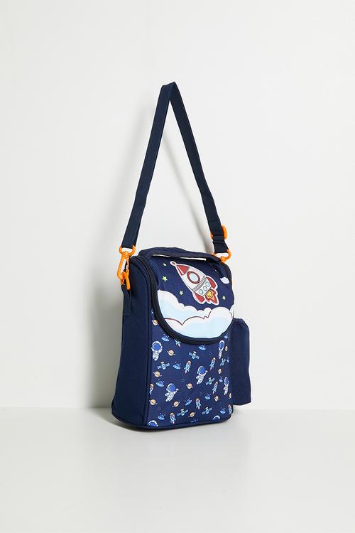 Astro lunch bag - navy/multi