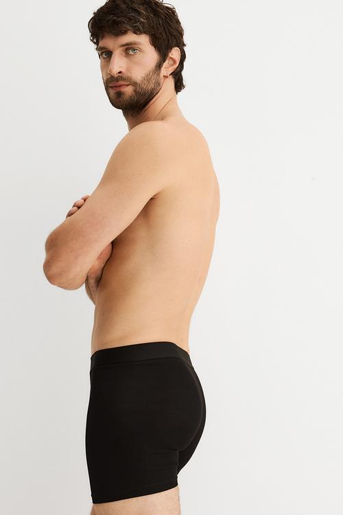 3-Pack mid trunks with lycra® - dark green