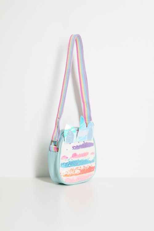Confetti crossbody bag - blue multi