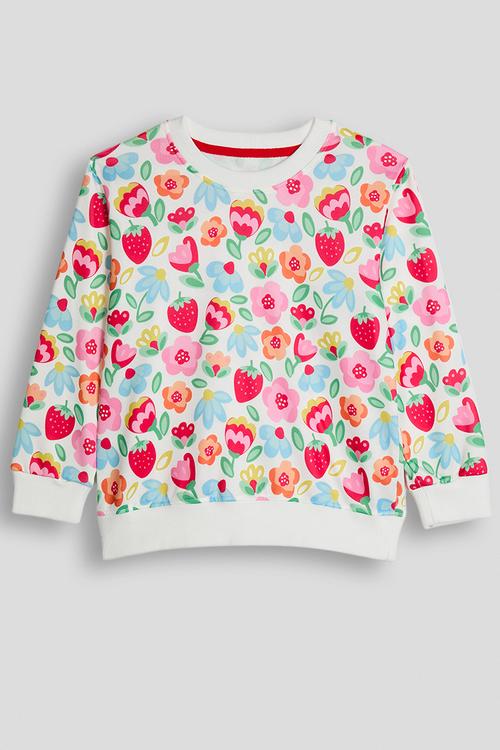 All over print sweatshirt - floral multi