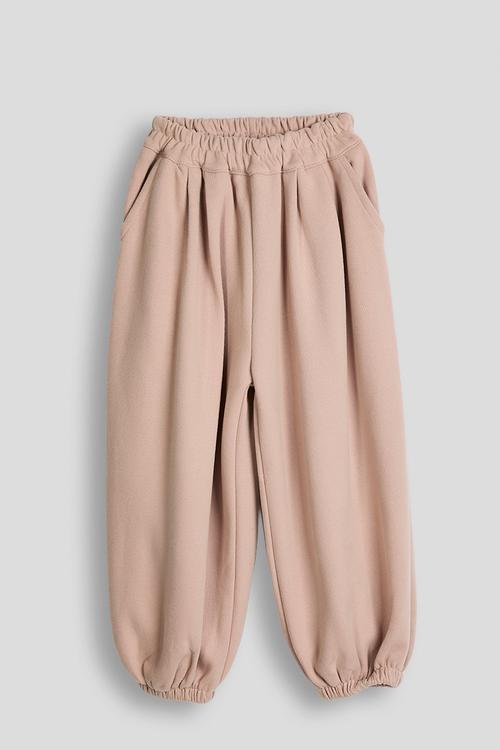 Parachute sweatpants - nude color
