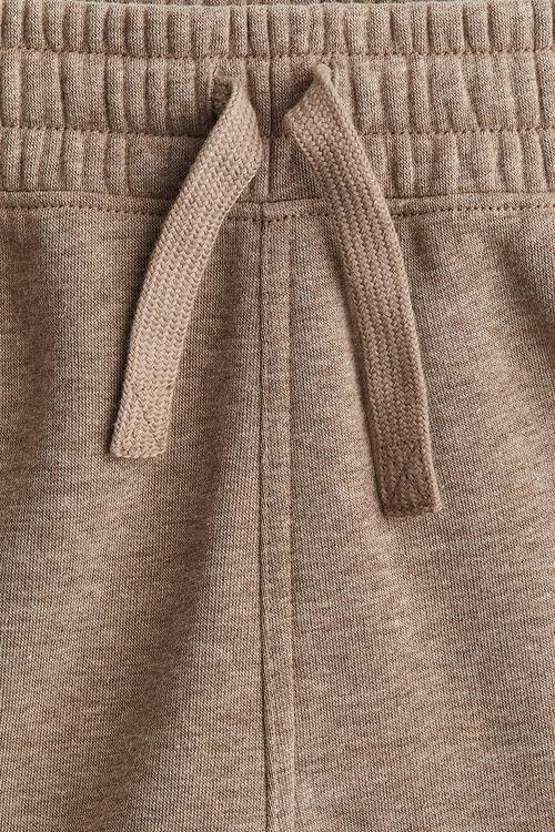 Cotton sweatshirt joggers - beige marl