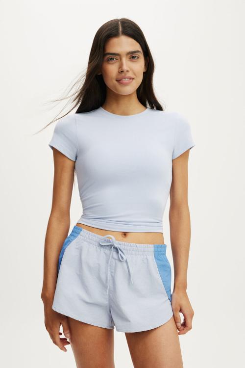 Ultra Soft Fitted T-shirt - Violet Blue