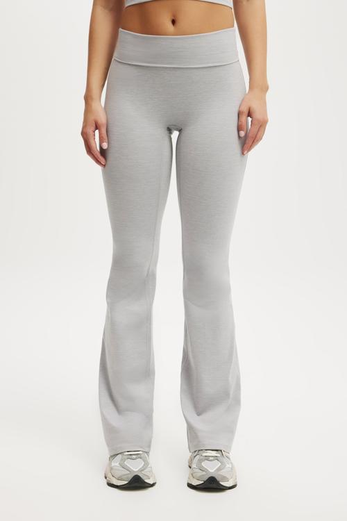 Ultra Soft Roll Over Flare - Light Grey Marle