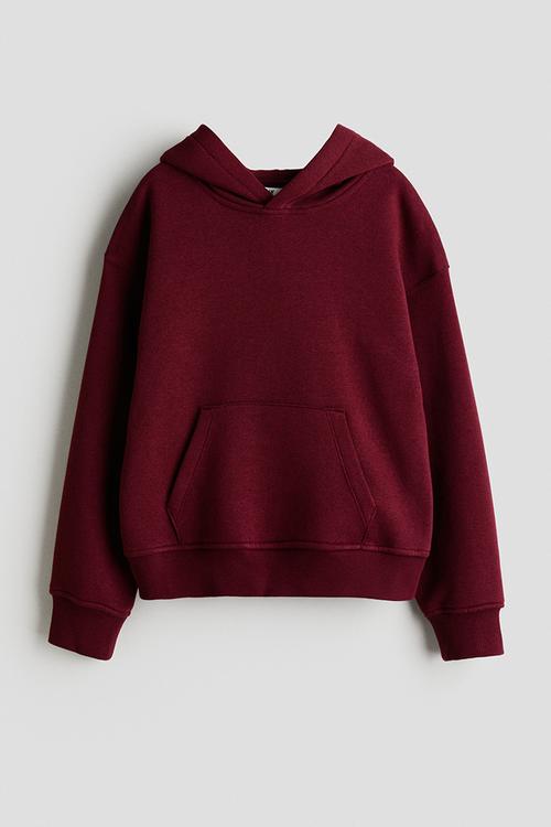Hoodie - dark red 