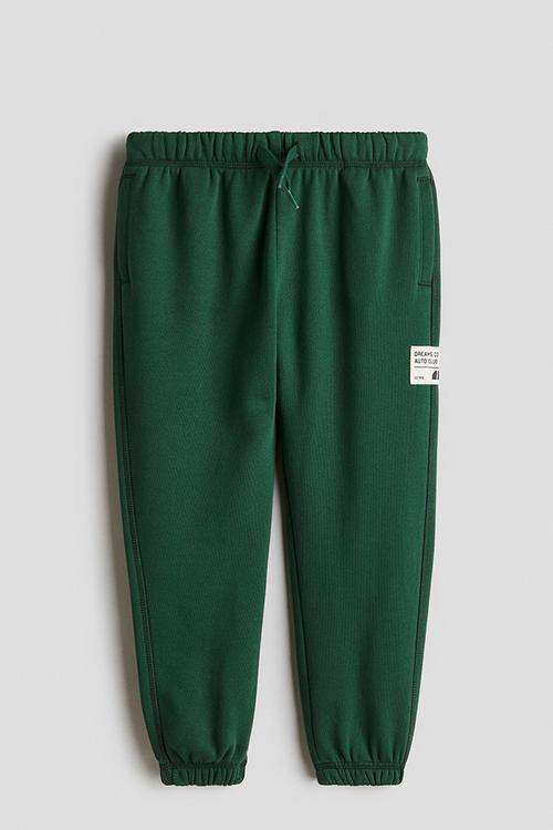 Cotton joggers - green