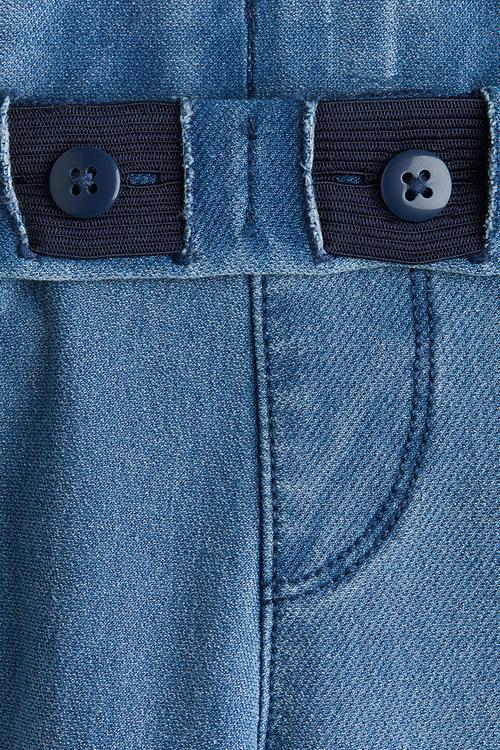 Flared jeggings - denim blue