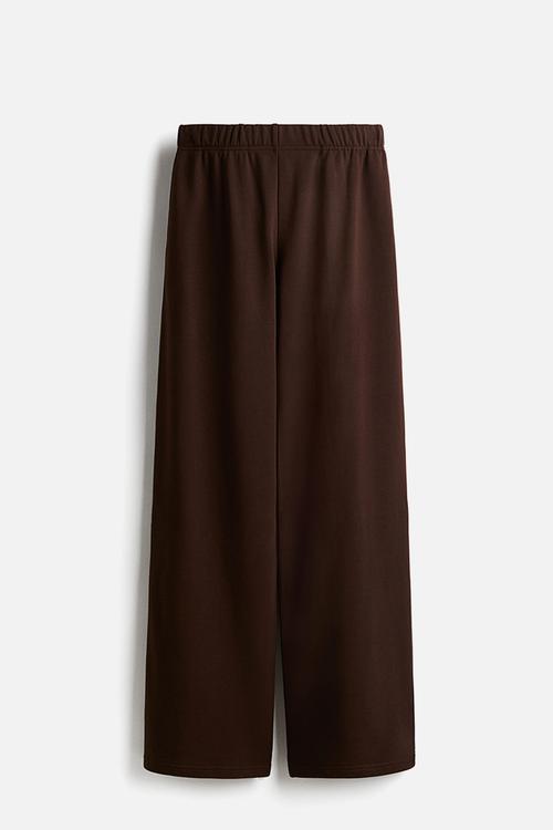 Sports sweatpants with drymove™ - warm brown