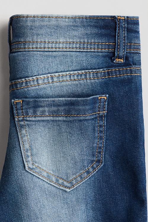 Flared leg low jeans - denim blue/light denim blue