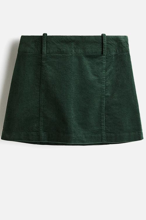 Mini skirt - dark green