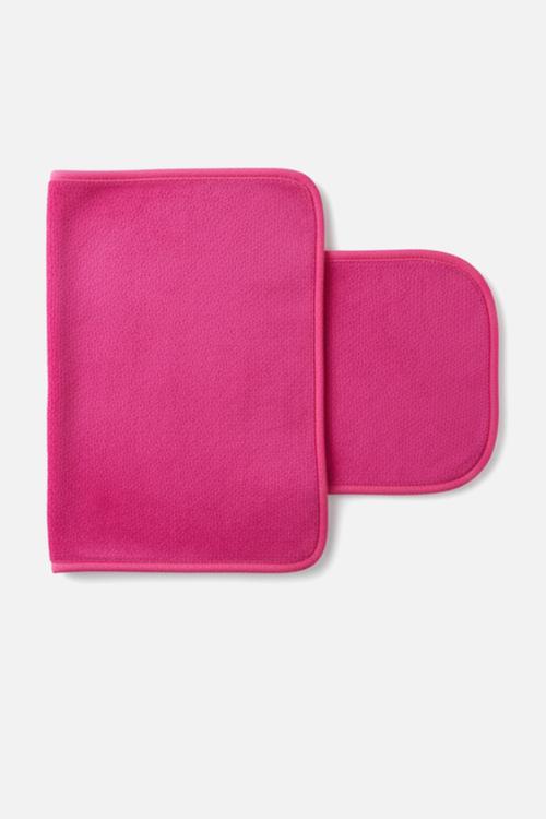Large Magic Make Up Remover 2 Piece Set - Hot Pink