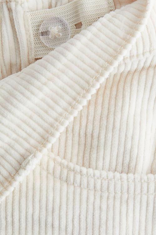 Corduroy skirt - light beige
