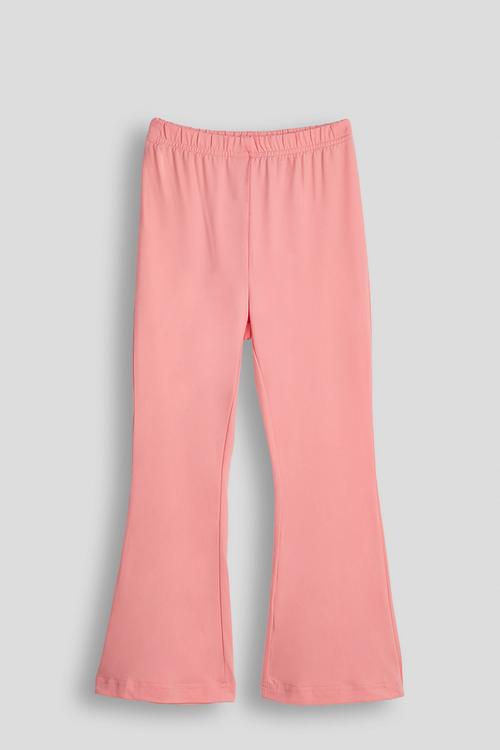 Flared leggings - pink