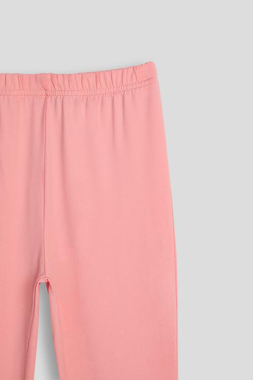 Flared leggings - pink