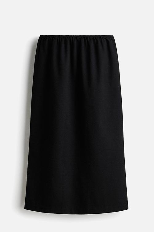 Midi skirt - black