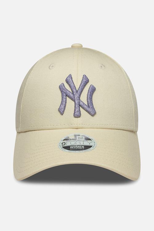 Female Metallic Logo 9Forty® New York Yankees - Light Beige